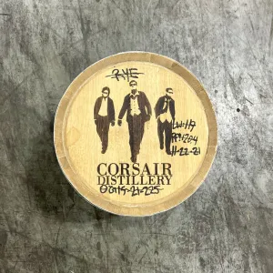 15 Gallon Corsair Distillery Gin Barrel (Ex-Rye) - Fresh Dumped