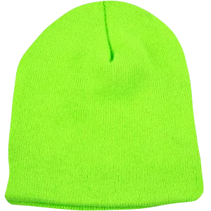 Classic Beanie Lime Green