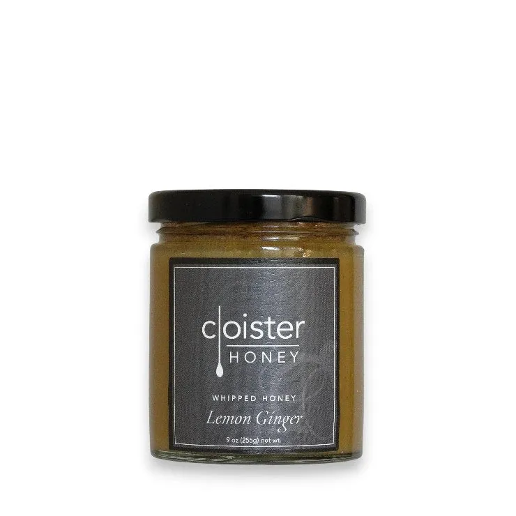 CLOISTER HONEY - WHIPPED LEMON GINGER HONEY 9OZ