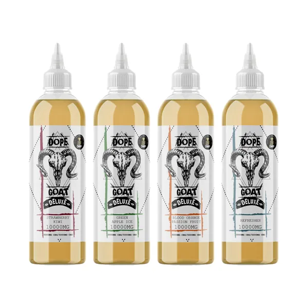 Dope Goat Deluxe 10,000 CBD   CBG E-liquid 250ml (70VG/30PG)