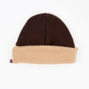 Earthy Brown Cashmere Beanie