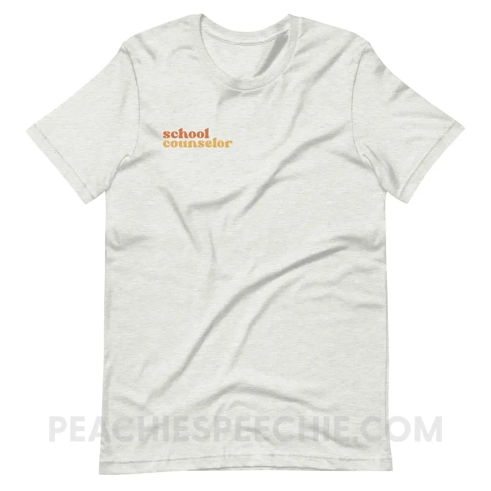 Earthy School Counselor Premium Soft Tee