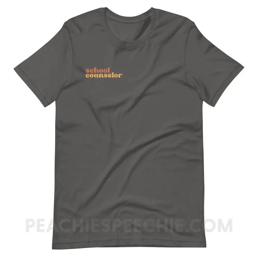Earthy School Counselor Premium Soft Tee