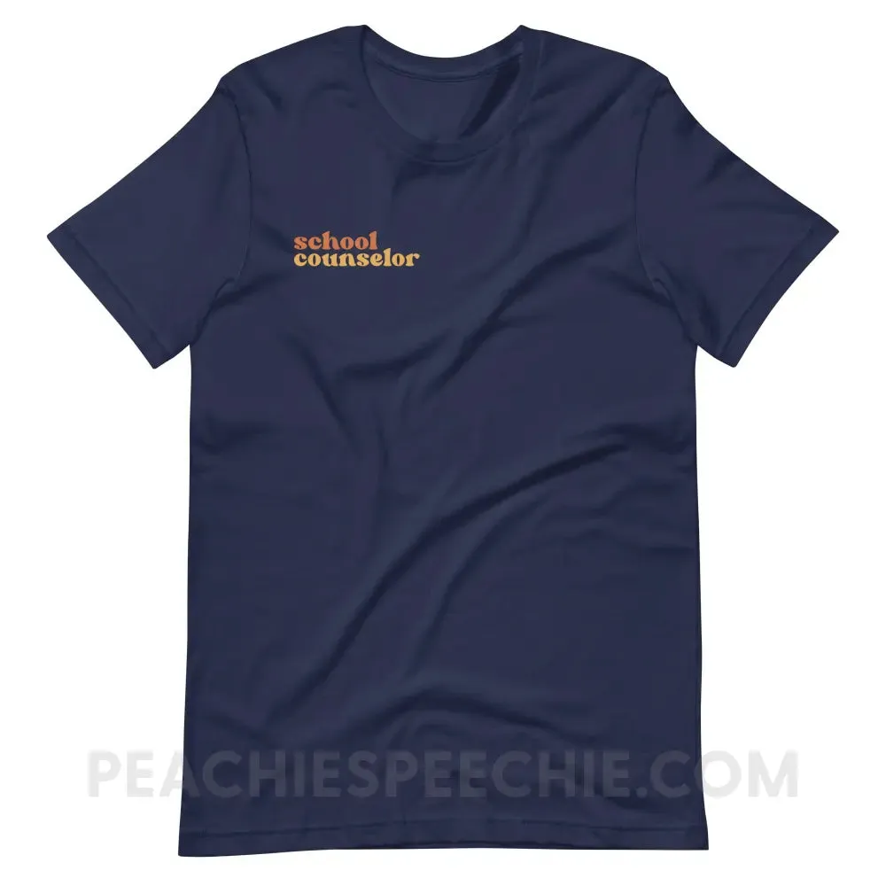 Earthy School Counselor Premium Soft Tee