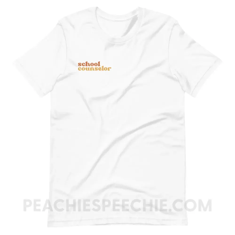 Earthy School Counselor Premium Soft Tee