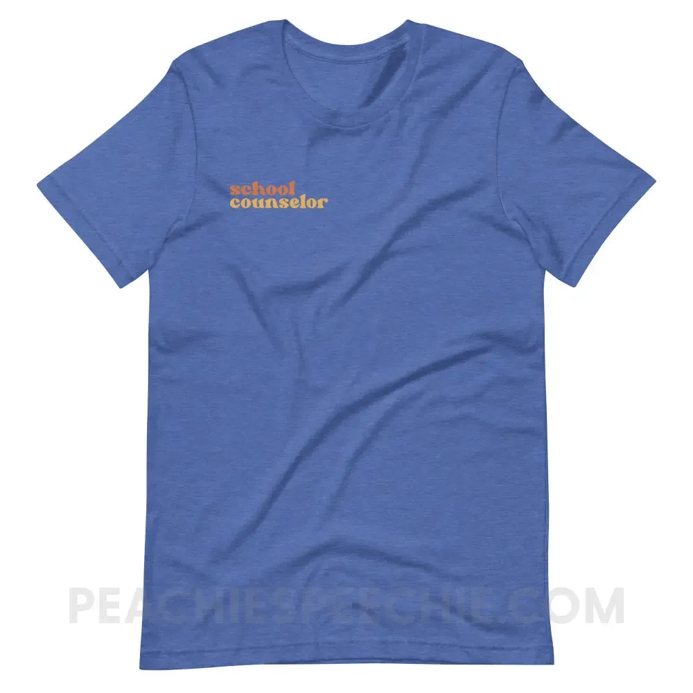 Earthy School Counselor Premium Soft Tee