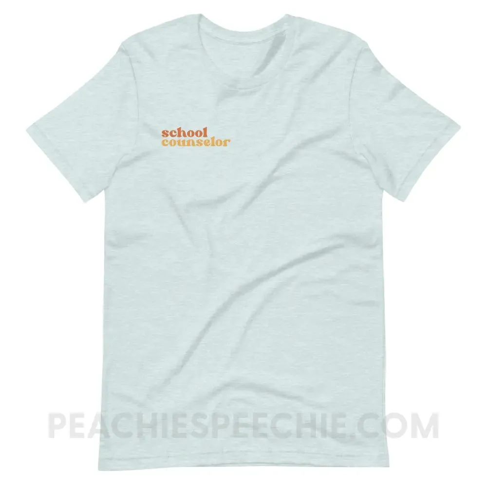 Earthy School Counselor Premium Soft Tee