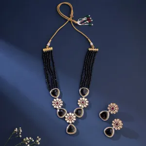 Ebony Floral Elegance