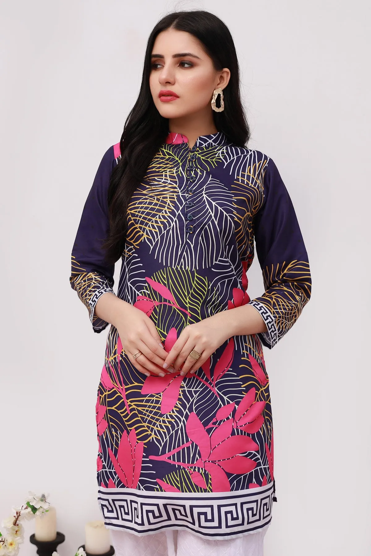 Florentine Printed Kurti - S22 - WK00012
