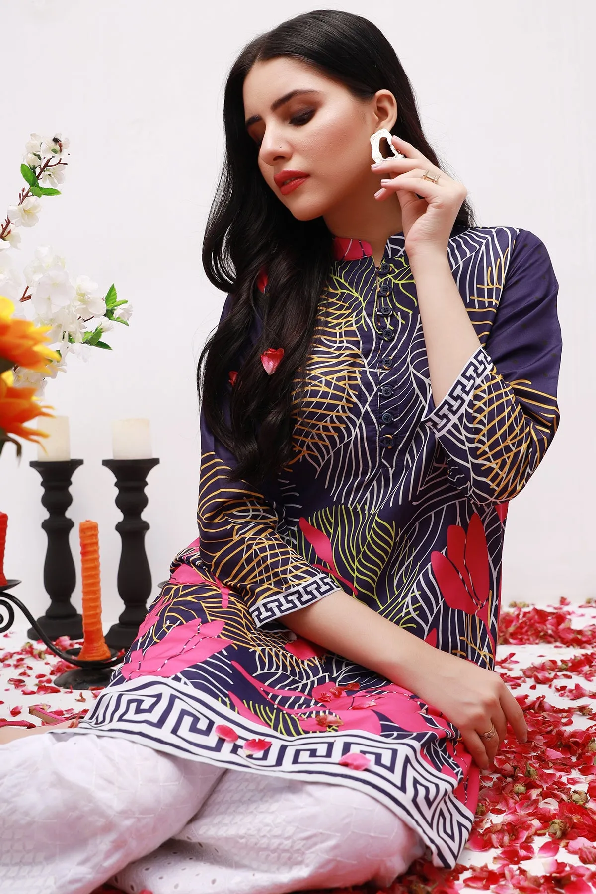 Florentine Printed Kurti - S22 - WK00012
