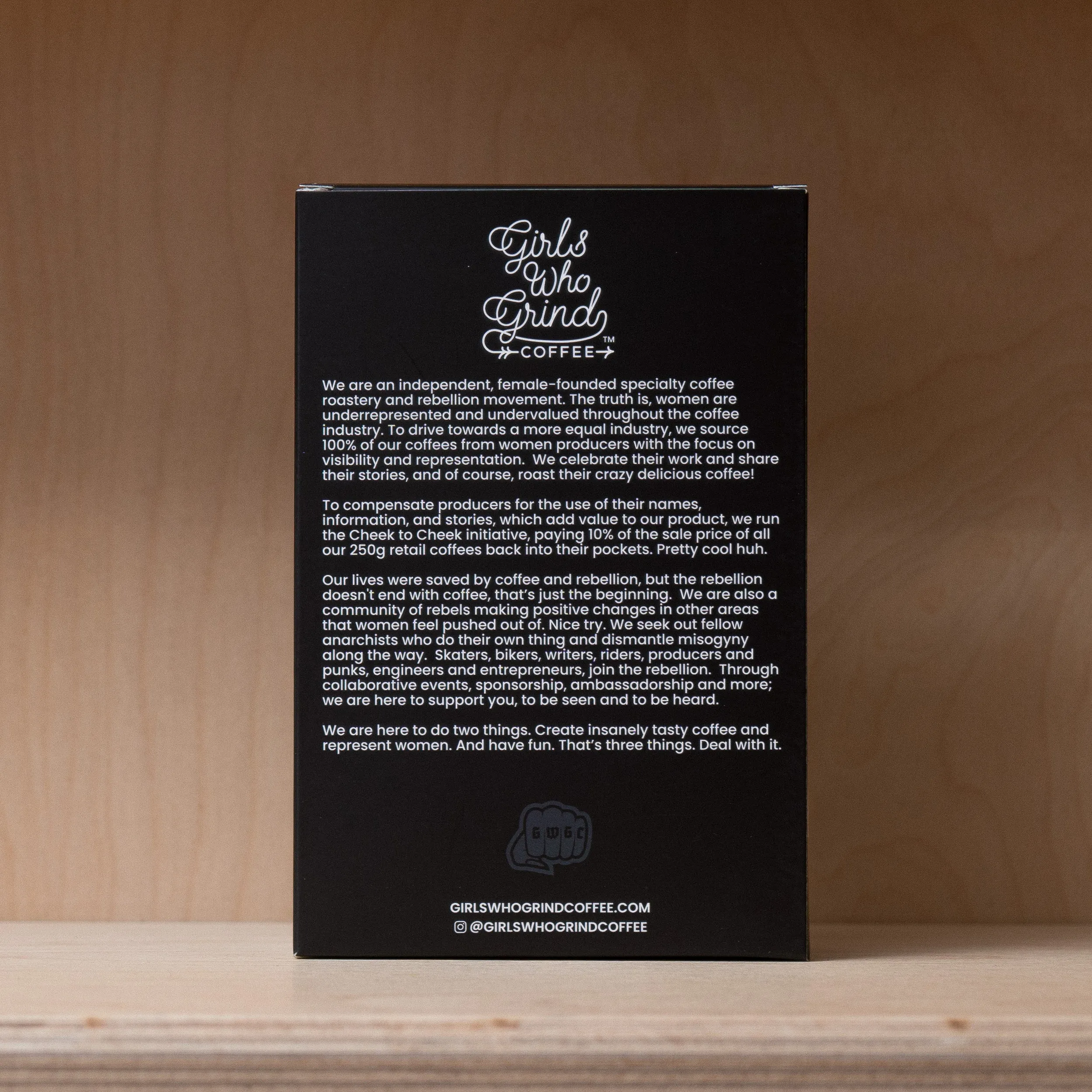 Girls Who Grind Coffee - Oh My Goth - 250g