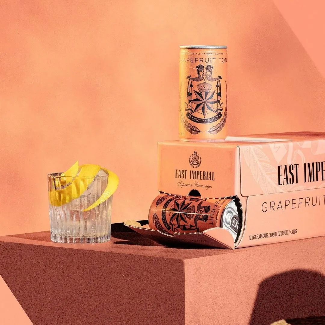 Grapefruit Tonic, 10 x 180mL cans