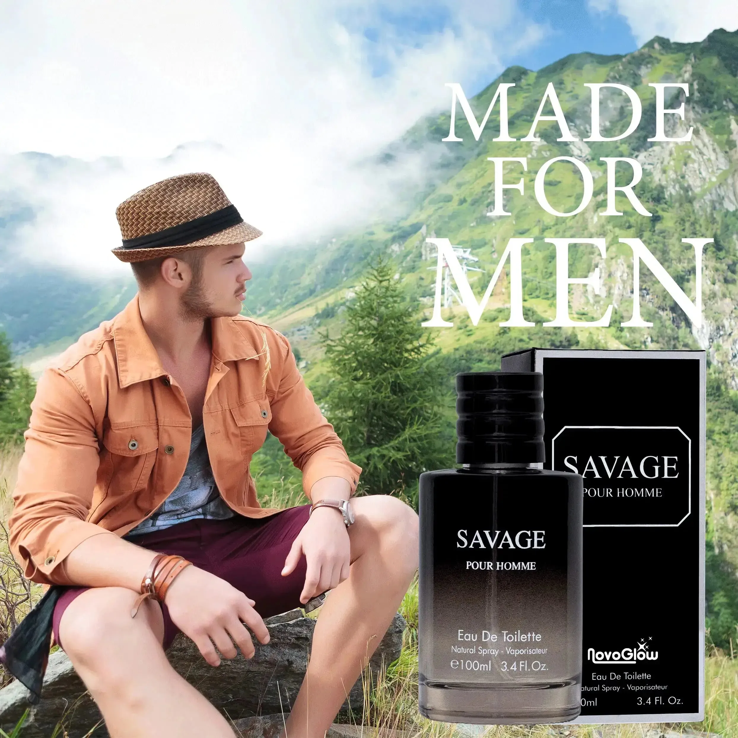 Men's Cologne: Savage 3.4 Oz Eau De Toilette Spray