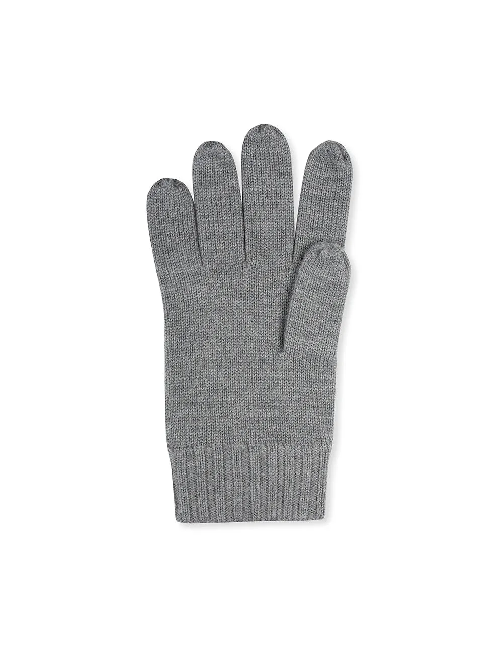 Merino Wool Gloves Grey
