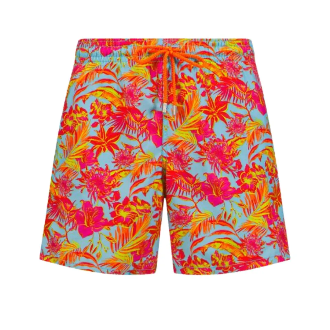 Moorea Tahiti Flowers Swim Shorts MOOAB103