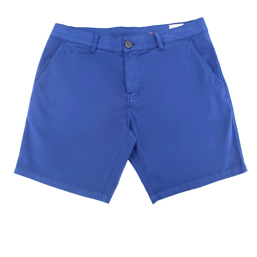 Navy Slim Fit Chino Shorts