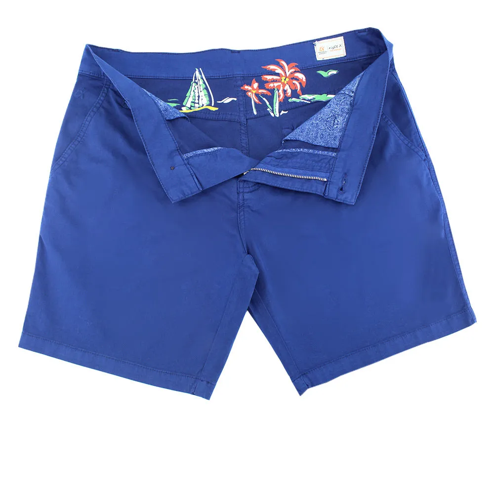 Navy Slim Fit Chino Shorts