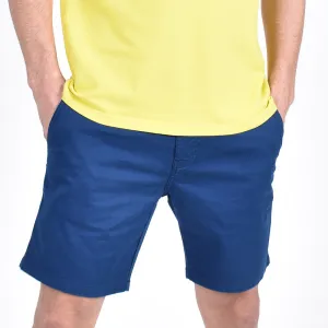 Navy Slim Fit Chino Shorts