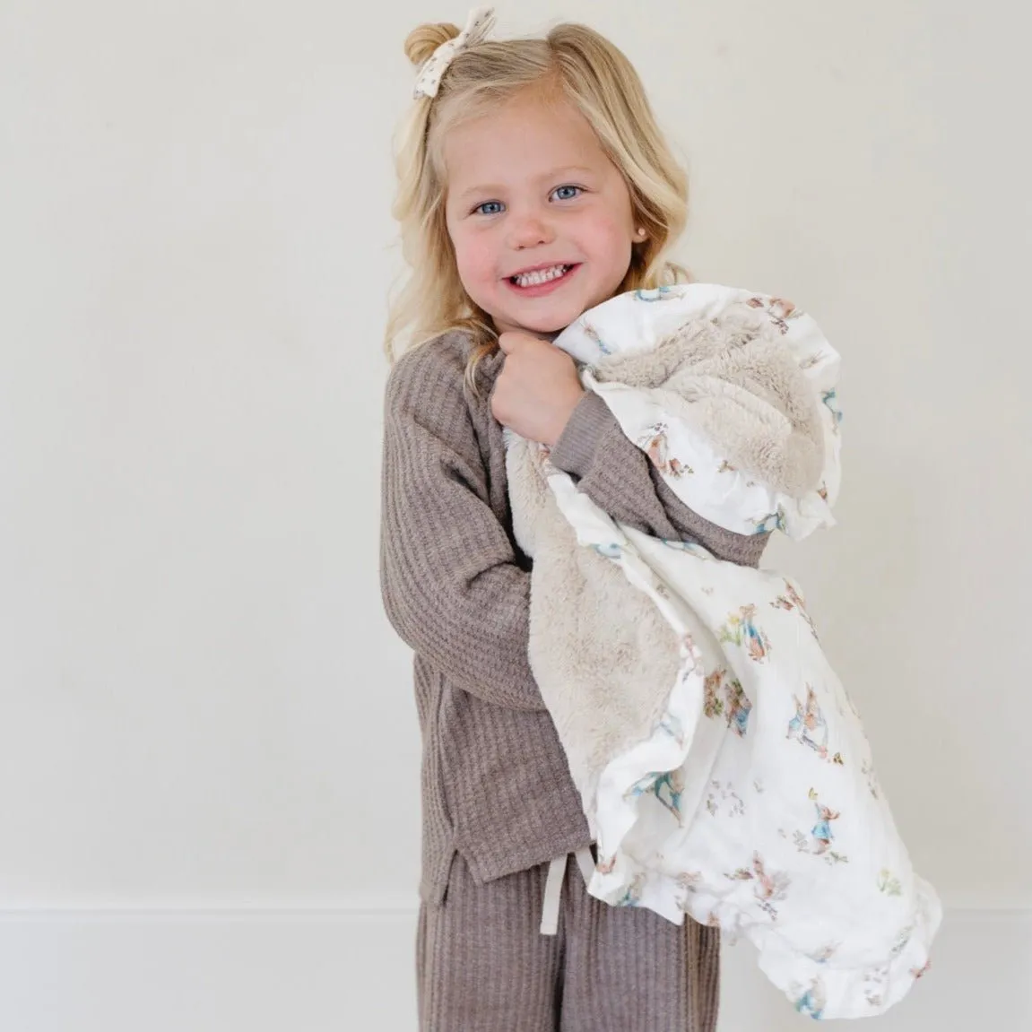 PETER RABBIT™ BAMBOO RAYON MUSLIN/LUSH MINI BLANKETS