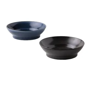 Plain Blue Deep Plate