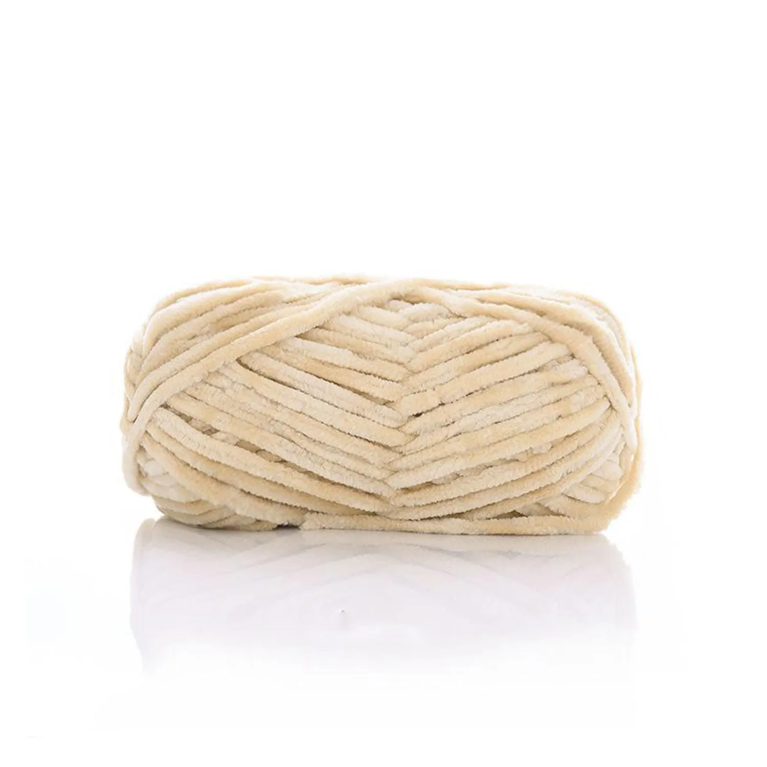 Poppy Crafts Smooth Like Velvet Yarn 100g - Tan