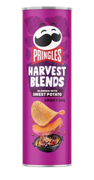 Pringles Harvest Blend Sweet Potato Smoky BBQ 5.5oz