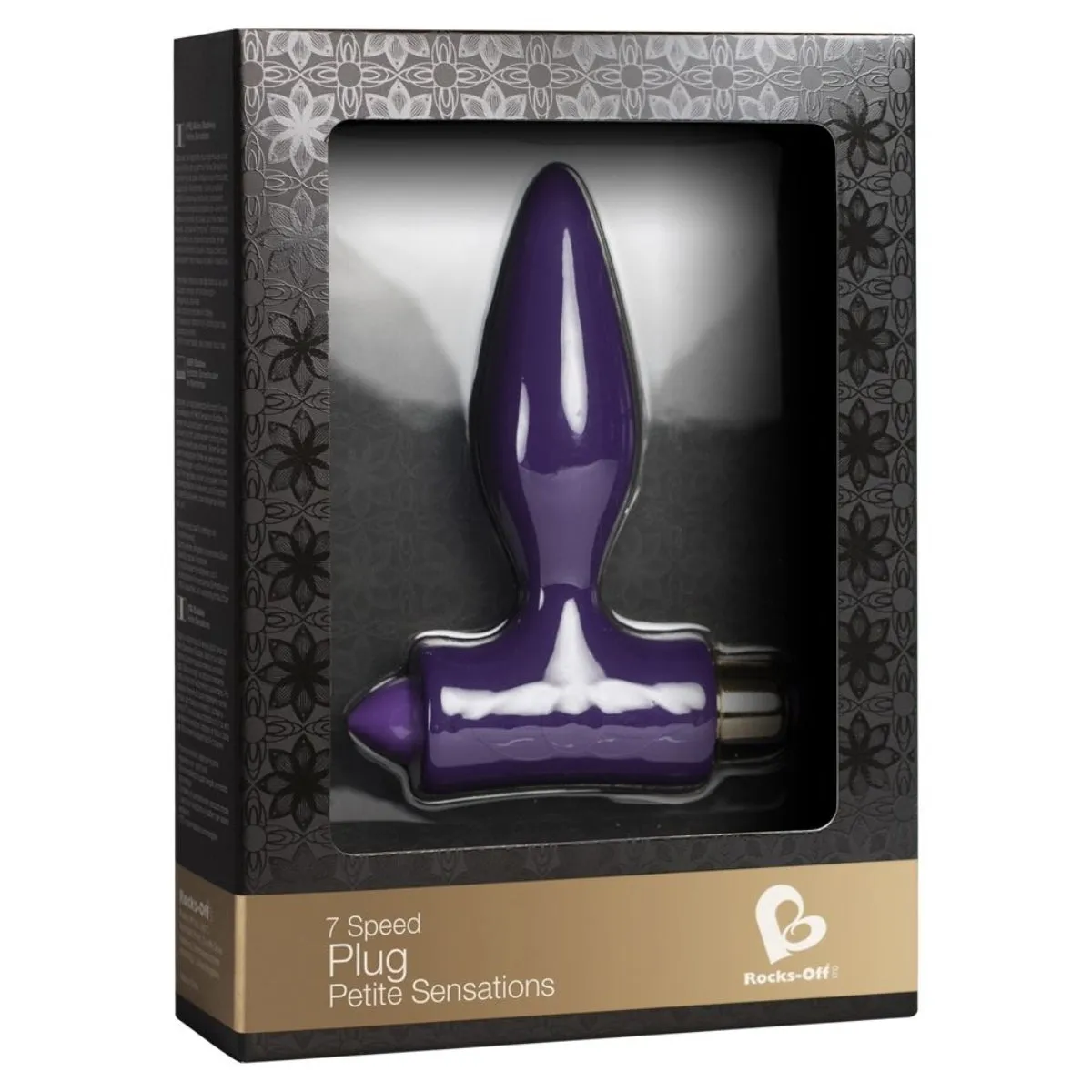 Rocks Off Petite Sensations Vibrating Butt Plug Purple