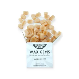 Rustic Woods 5.6oz Wax Gems by Scented Vessel