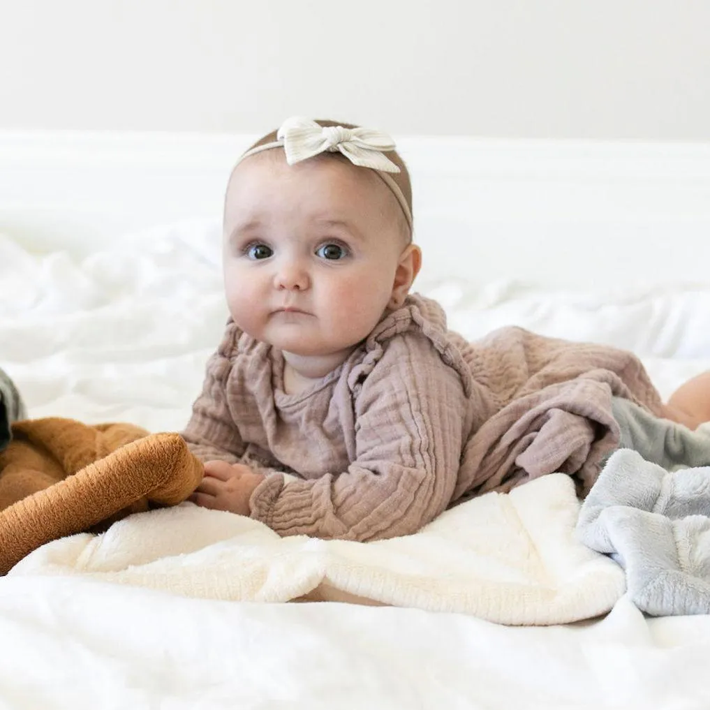 Saranoni Lush Mini Blanket | Natural