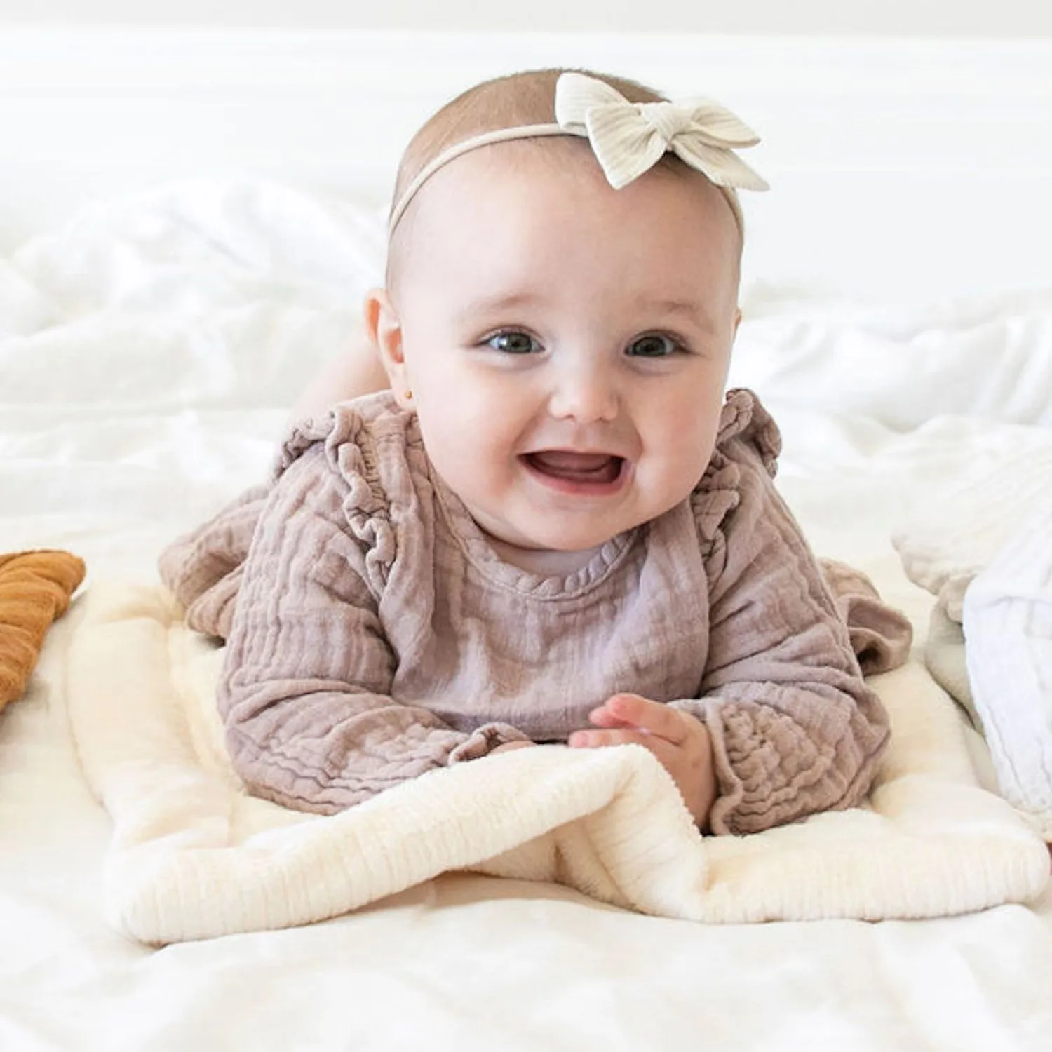 Saranoni Lush Mini Blanket | Natural