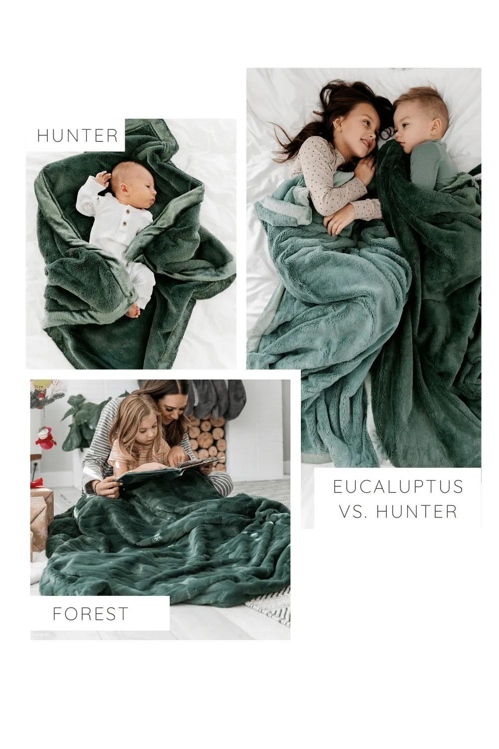 Saranoni Lush Receiving Blanket | Hunter