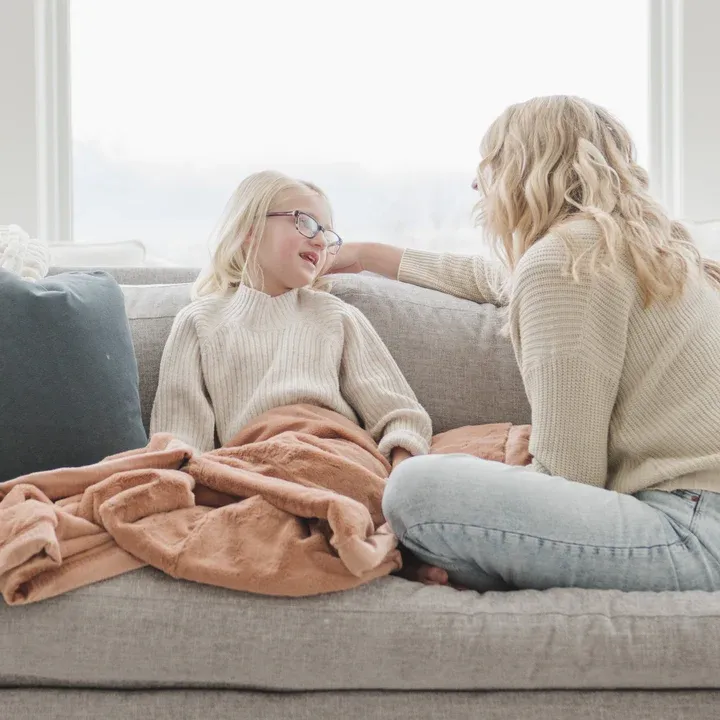 Saranoni Luxury XL Blanket | Rosey Lush ~ Lush