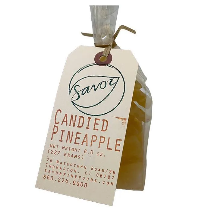 Savor Fine Foods - Candied Pineapple (8OZ)