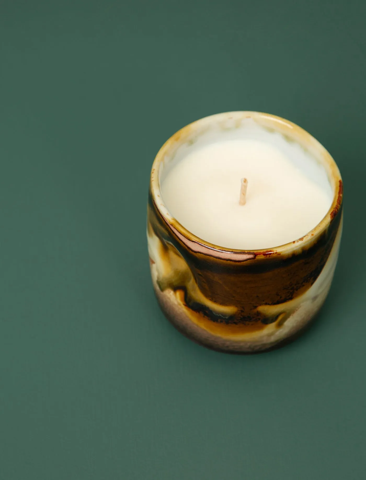 Teak Pinch Candle // Provider Studio