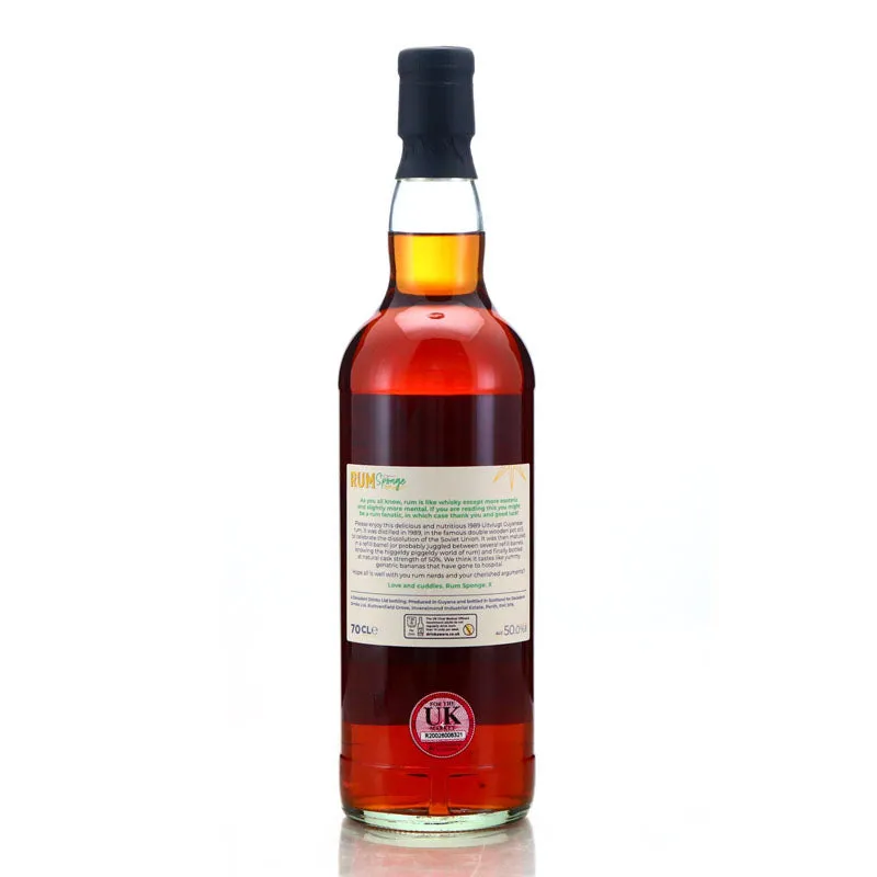 Uitvlugt 1989 31 Year Old Rum Sponge Cask Edition No.9 Refill Barrel ABV 50% 70CL (Pre-Order 7 Days)