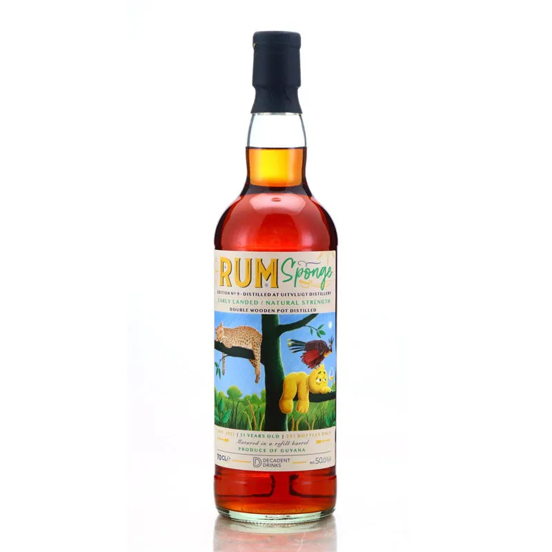 Uitvlugt 1989 31 Year Old Rum Sponge Cask Edition No.9 Refill Barrel ABV 50% 70CL (Pre-Order 7 Days)