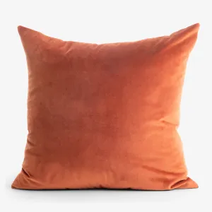 Velvet Cushion Cover (Rust)