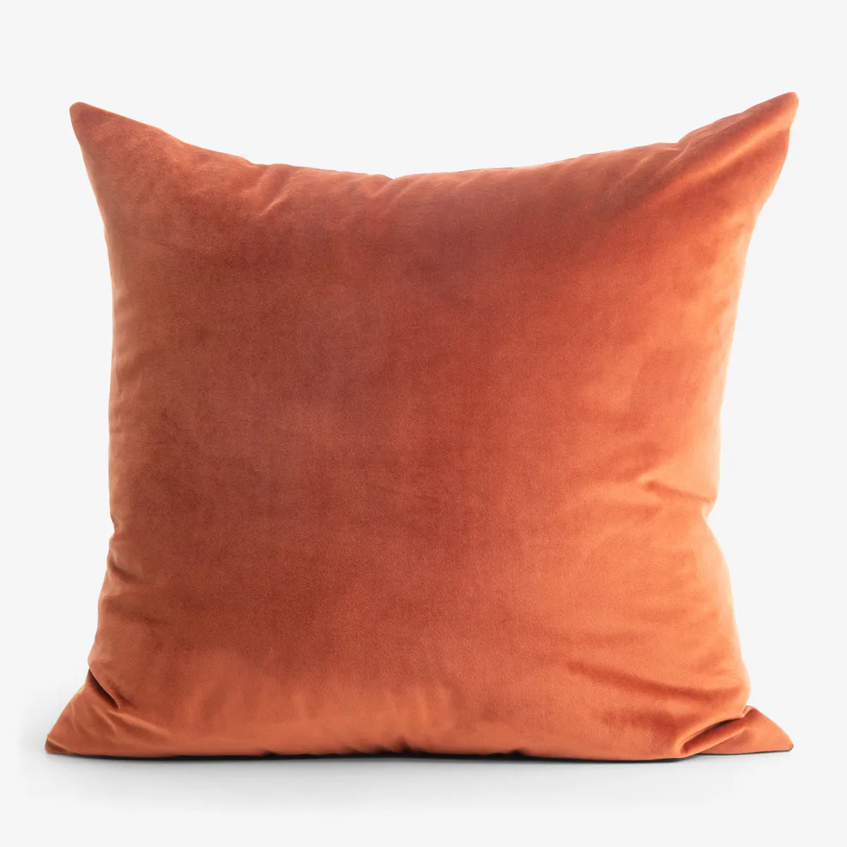 Velvet Cushion Cover (Rust)