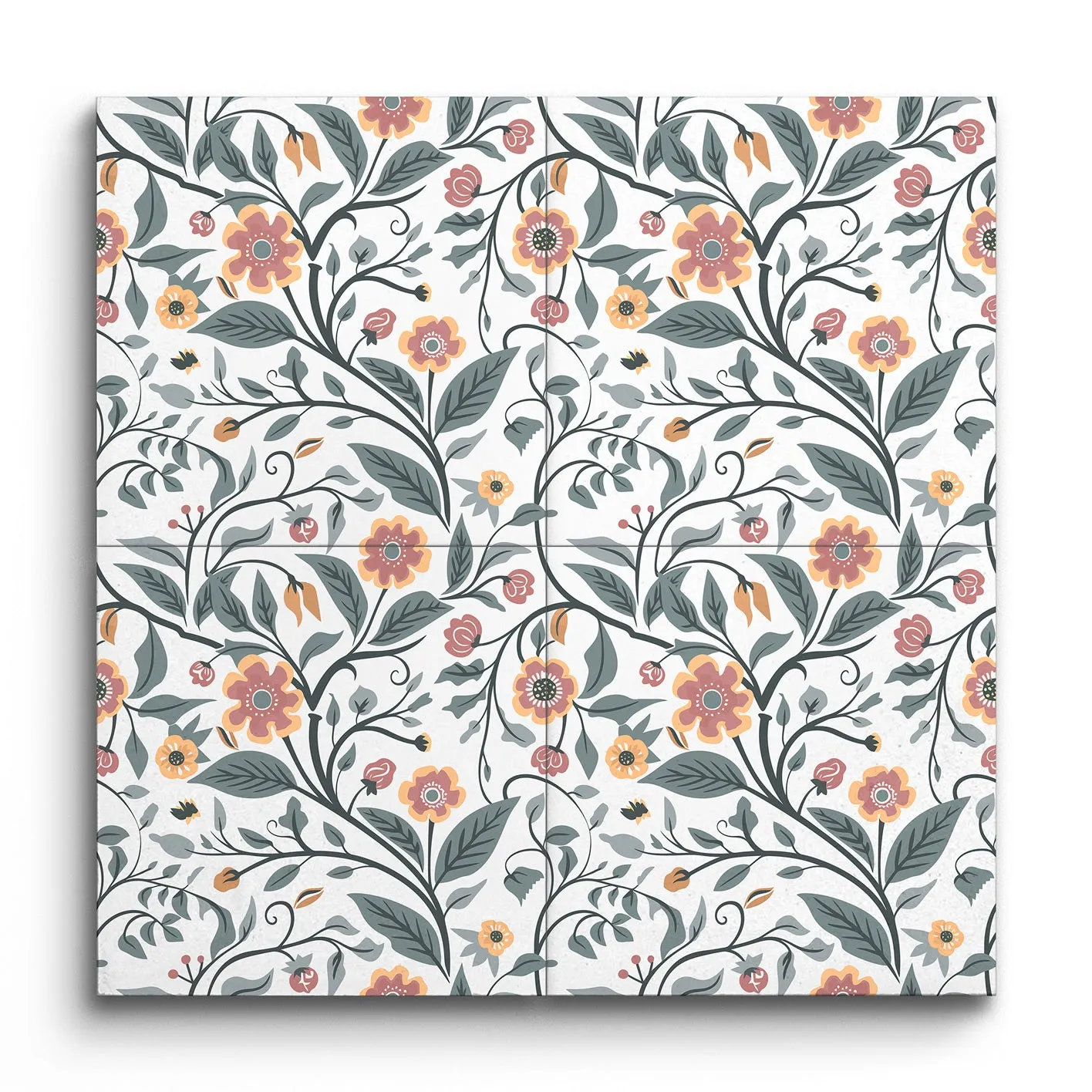 Victorian Blooming Elegance Tile