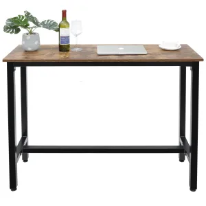 ZENY™ 47.2” Rectangle Narrow Counter Height Dining Coffee Table for Kitchen Dining Room